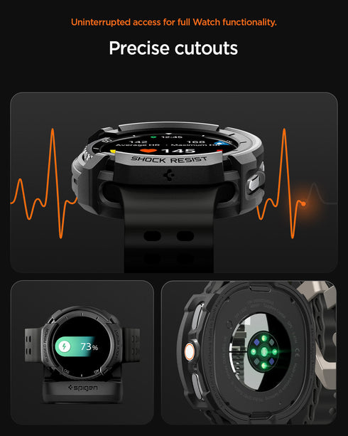 Spigen Galaxy Watch 8 Classic (46mm) Case Rugged Armor